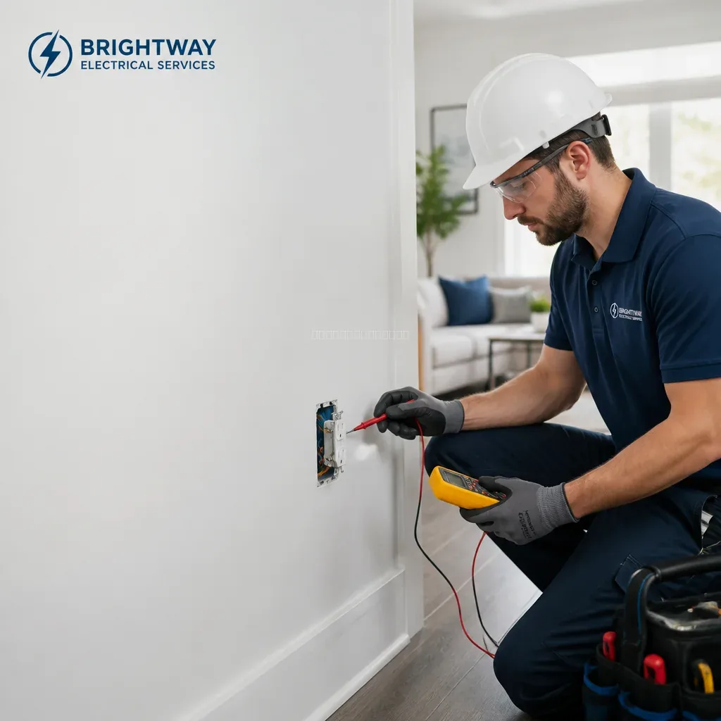 Fluxograma do modelo de atendimento técnico de CaballRede para reparos elétricos